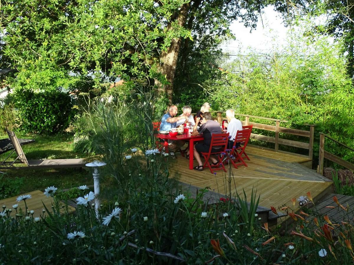 Les Taouleres Bed and Breakfast Hastingues Eksteriør billede
